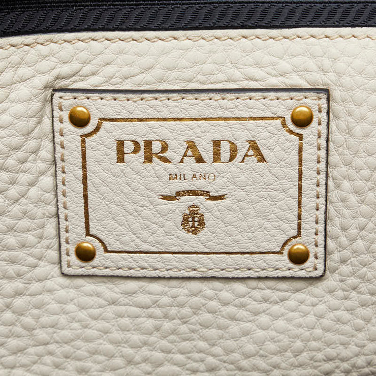 Prada Vitello Daino Sound Tote