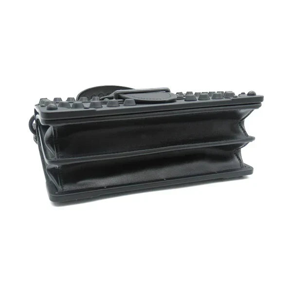 Prada Cahier Studded Shoulder Bag