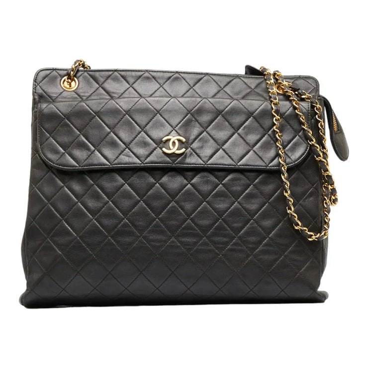 Chanel Chanel CC Quilted Leather Chain Shoulder Bag
