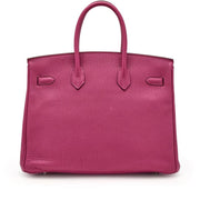 Hermès
Tosca Clemence Birkin 35 Palladium Hardware, 2011