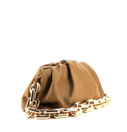 Borsa Bottega Veneta Pouch in pelle marrone