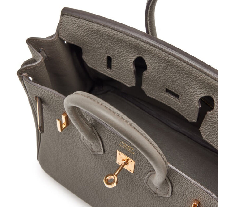 Birkin 25 cm Etain Togo