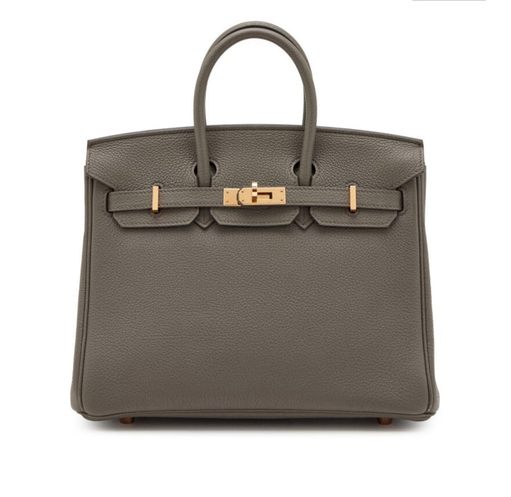 Birkin 25 cm Etain Togo