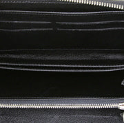 Portafogli Louis Vuitton Zippy in pelle Epi blu con motivo