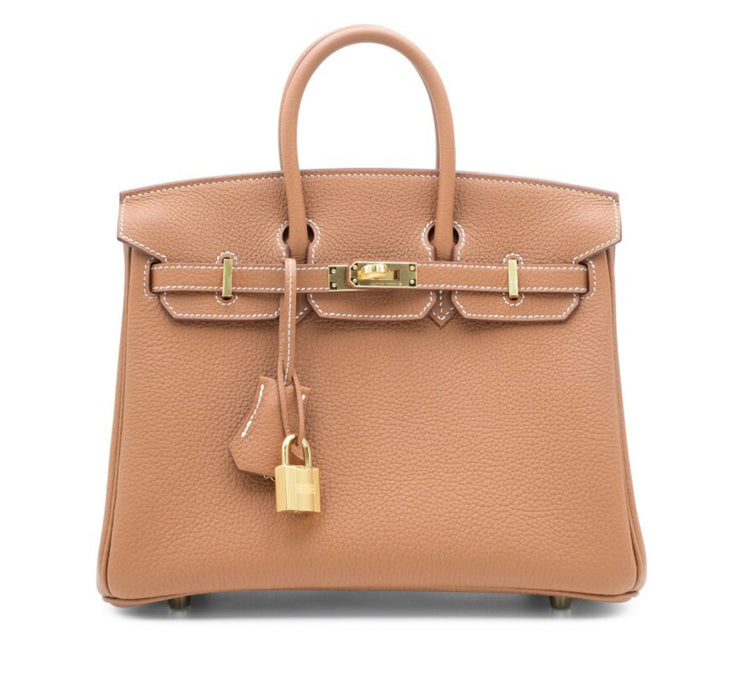 Birkin 25 cm Gold Togo