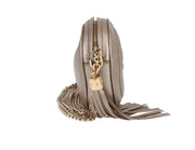 Borsa a tracolla Gucci Blondie in pelle dorata