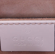 Borsa a tracolla Gucci Sylvie in pelle bianca