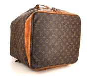 Borsa da viaggio Louis Vuitton Marin - Travel Bag in tela monogram marrone e pelle naturale