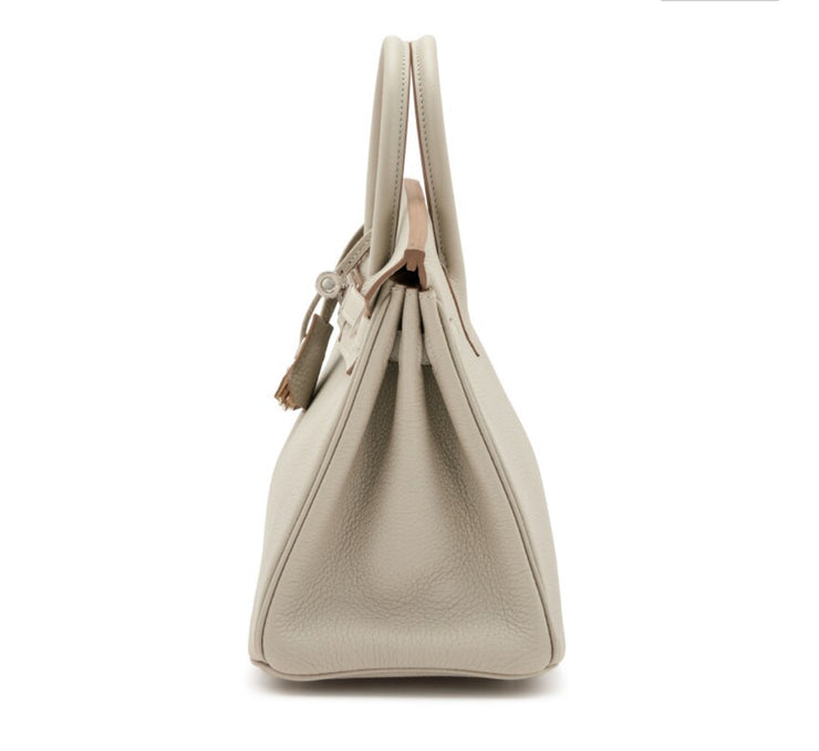 Birkin 25 cm Gris Perle