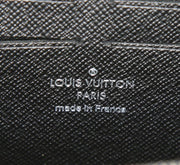 Portafogli Louis Vuitton Zippy in pelle Epi blu con motivo