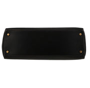 Borsa Hermès Kelly 35 cm in pelle box nera