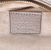 Borsa a tracolla Gucci Blondie in pelle dorata