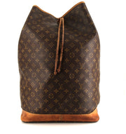Borsa da viaggio Louis Vuitton Marin - Travel Bag in tela monogram marrone e pelle naturale