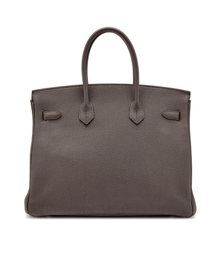 Hermès
Etain Togo Birkin 35 Palladium Hardware, 2014
