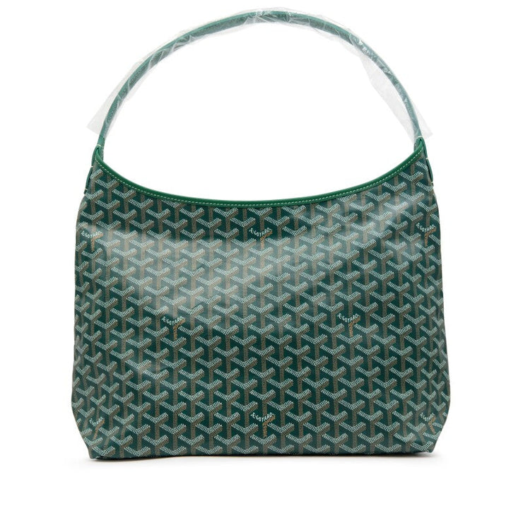 Goyard
Green Goyardine Canvas and Chevroches Calfskin Boheme Hobo Bag
