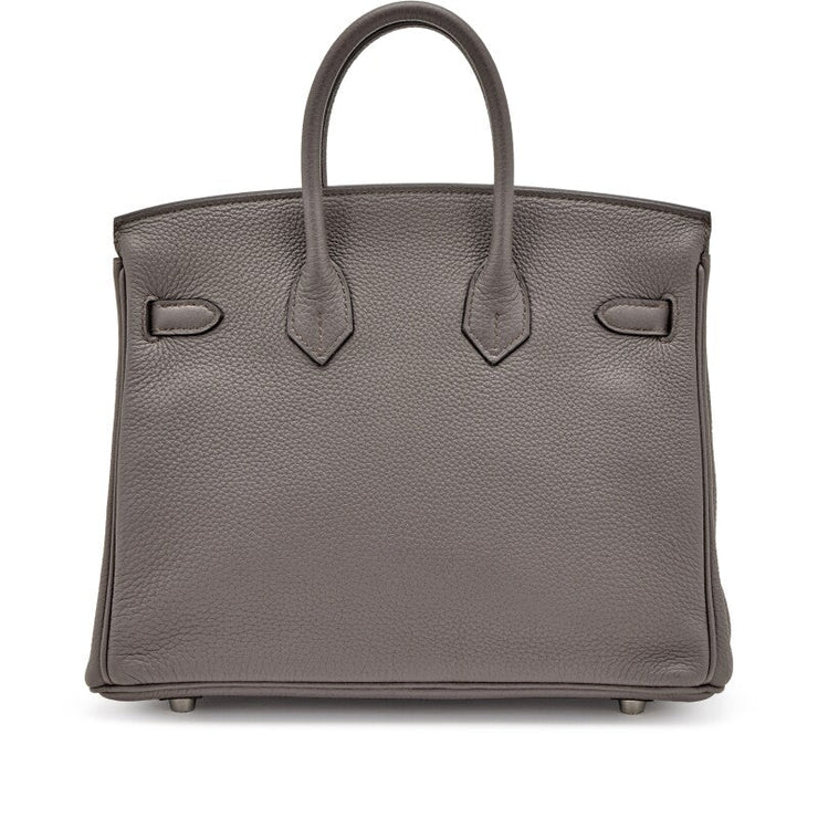 Hermès
Etain Togo Birkin 25 Palladium Hardware, 2017