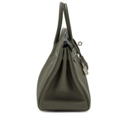 Hermès
Vert Gris Togo Birkin 25 Palladium Hardware, 2022