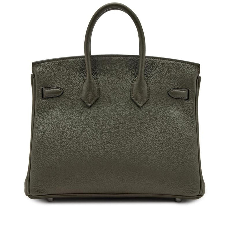 Hermès
Vert Gris Togo Birkin 25 Palladium Hardware, 2022