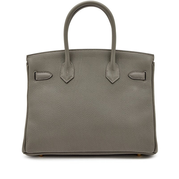 Hermès
Gris Meyer Togo Birkin 30 Gold Hardware, 2023