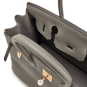 Hermès
Gris Meyer Togo Birkin 30 Gold Hardware, 2023
