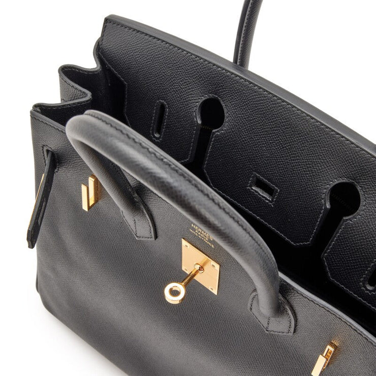 Hermès
Black Epsom Birkin 30 Gold Hardware, 2019