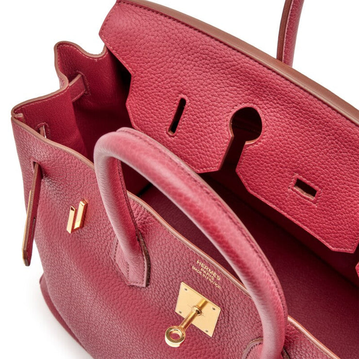 Hermès
Tosca Clemence Birkin 35 Gold Hardware, 2010