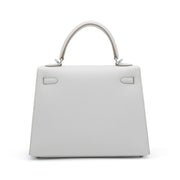 Hermès
Gris Pale Epsom Kelly 25 Sellier Palladium Hardware, 2023