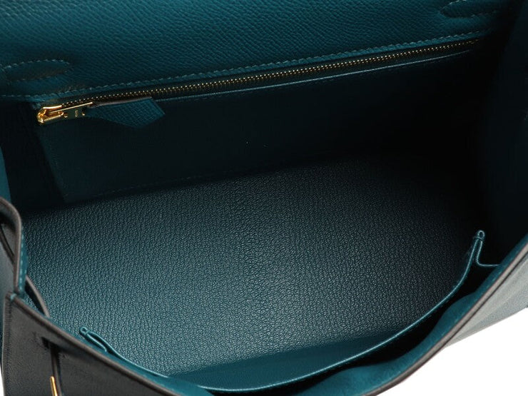 Hermès
Vert Bosphore Epsom Kelly 25 Gold Hardware, 2019