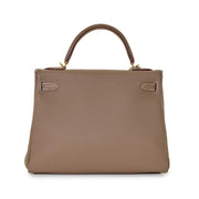 Hermès
Etoupe Togo Kelly 32 Retourne Gold Hardware, 2022