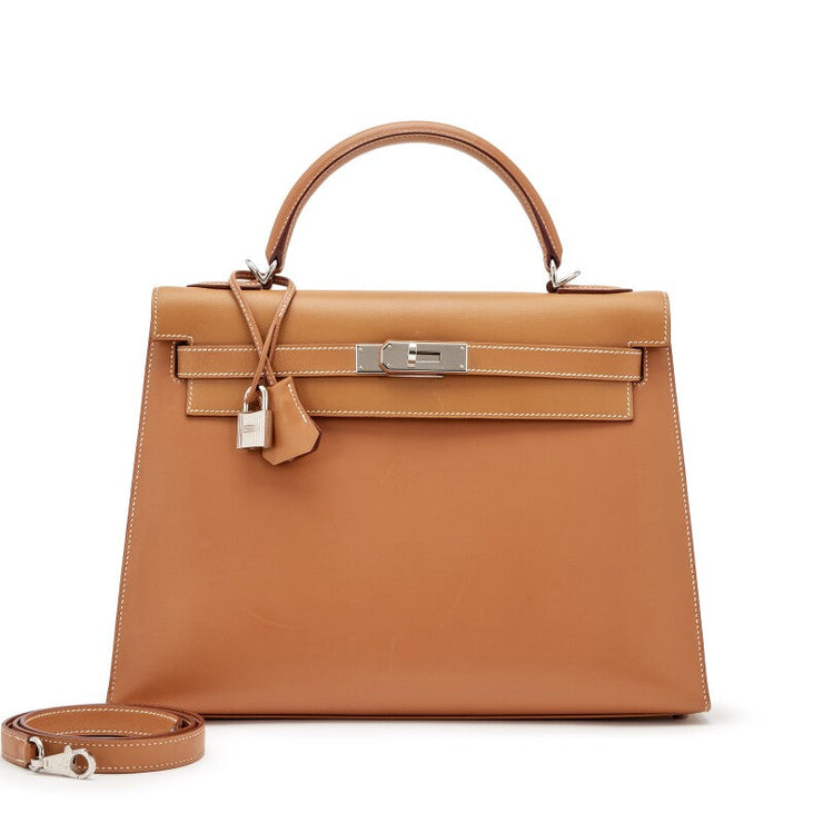 Hermès
Naturelle Vache Kelly Sellier 32 Palladium Hardware, 2001