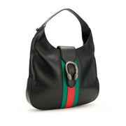 Gucci
Black Leather Dionysus Web Stripe Apollo Silver Hardware