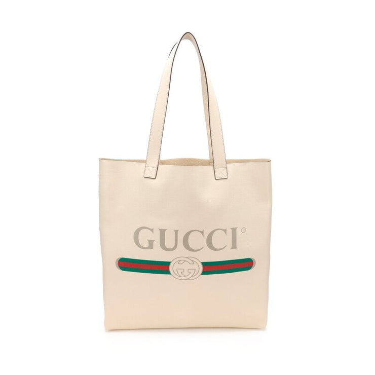 Gucci
White Calfskin Large Logo Tote