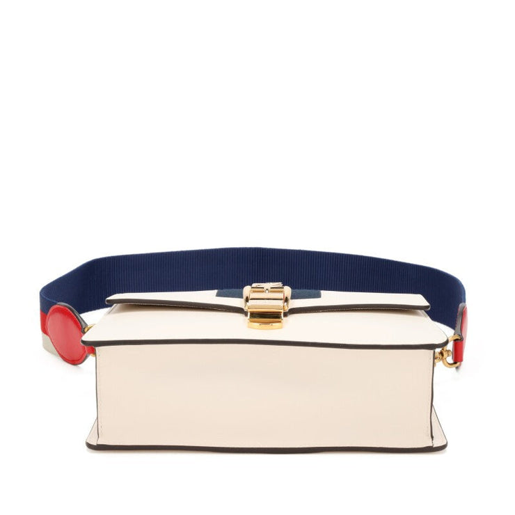 Gucci
Ivory Leather Small Sylvie Bag Gold Hardware