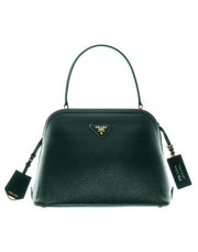 PRADA | MATINÉE SAFFIANO LEATHER HANDBAG WORN BY ANOK YAI. ITEM NOT FEATURED IN THE SHOW