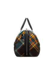 PRADA | TARTAN WOOL TRAVEL BAG. UNIQUE ITEM, NOT IN THE STORES