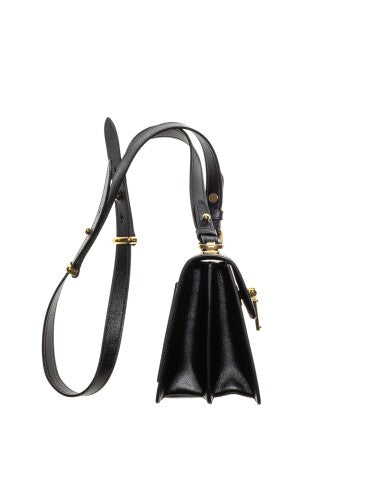 PRADA | SHEARLING COAT WITH SILK TRIMMING,