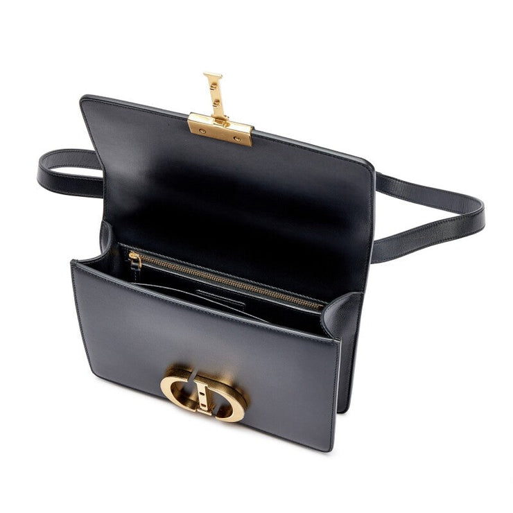 Christian Dior
Black Calfskin 30 Montaigne Bag Gold Hardware, 2022