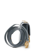 Christian Dior
Grey Blue Calfskin 30 Montaigne Bag Gold Hardware