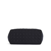 Dior Navy Cloth Cannage Medium Lady Dior Bag with Gold Hardware, circa 2001