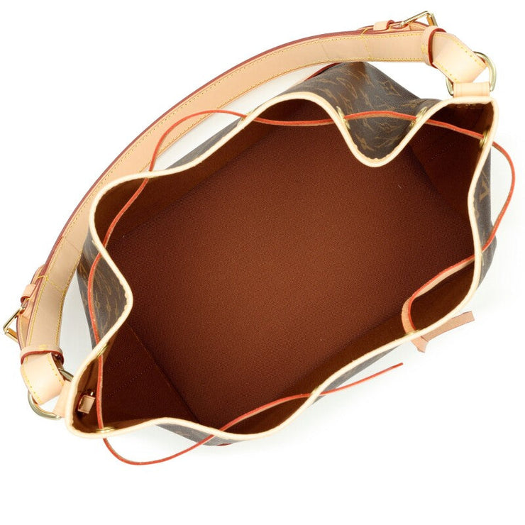 Louis Vuitton
Ebene Monogram Coated Canvas Petit Noé Gold Hardware, 2021-2022