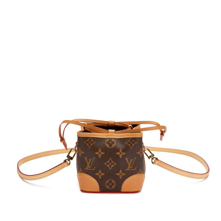 Louis Vuitton
Monogram Coated Canvas Nano Noé Gold Hardware, 2020