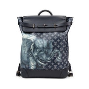 Louis Vuitton
Zaino Chapman Brothers Savane Toile Monogram Steamer Backpack Silver Hardware, 2017