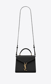 BORSA CASSANDRA MINI IN PELLE GOFFRATA GRAIN DE POUDRE