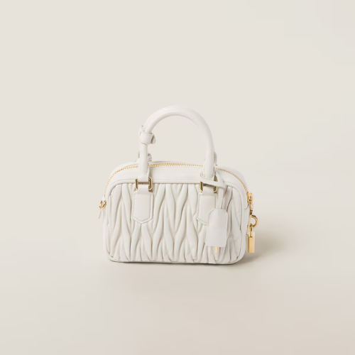 Arcadie bag in quilted nappa