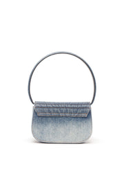 1DR - Iconica borsa a spalla in denim solarizzato