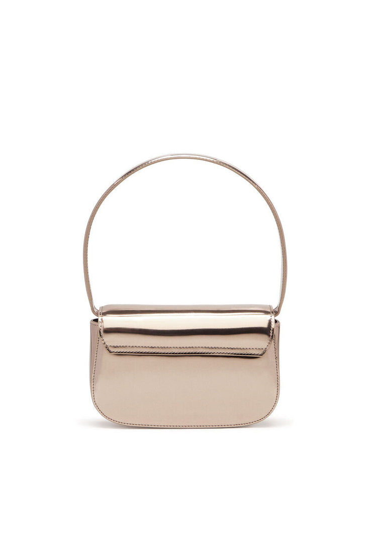 1DR-Iconica borsa a spalla in pelle specchiata