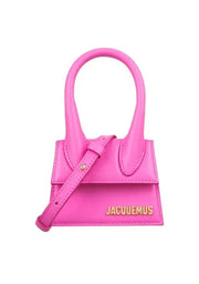 JACQUEMUS Le Chiquito. Mini borsa a mano in pelle firmata.