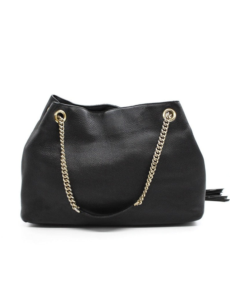 Borsa Gucci Soho In Pelle Nera