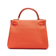 Hermès Feu Togo Kelly 32 Retourne Gold Hardware, 2015