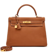 Hermès Gold Togo Kelly 32 Gold Hardware, 2022
